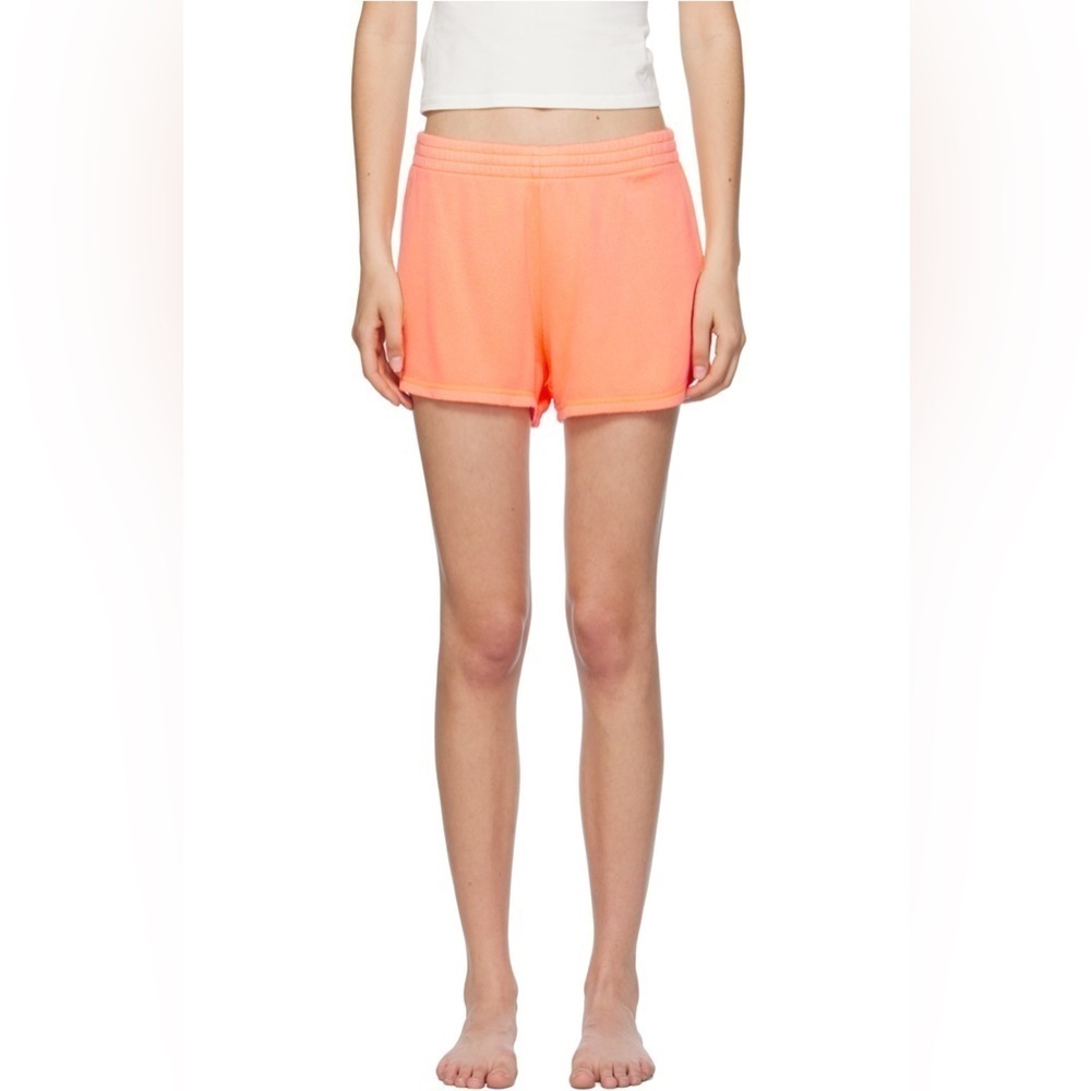 SKIMS Orange Modal French Terry Shorts Size Medium